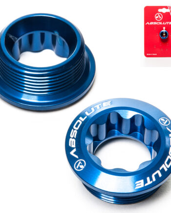 TAMPA PEDIVELA M20 ABSOLUTE AZUL PARA SHIMANO