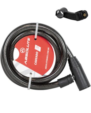 CADEADO ESPIRAL CHAVE  1,0MX12MM