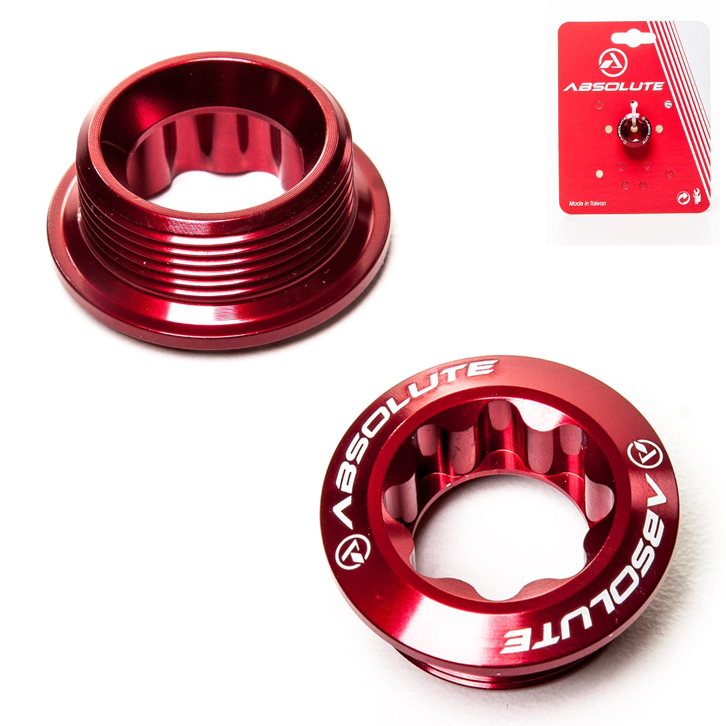 TAMPA PEDIVELA M20 ABSOLUTE VERM SHIMANO