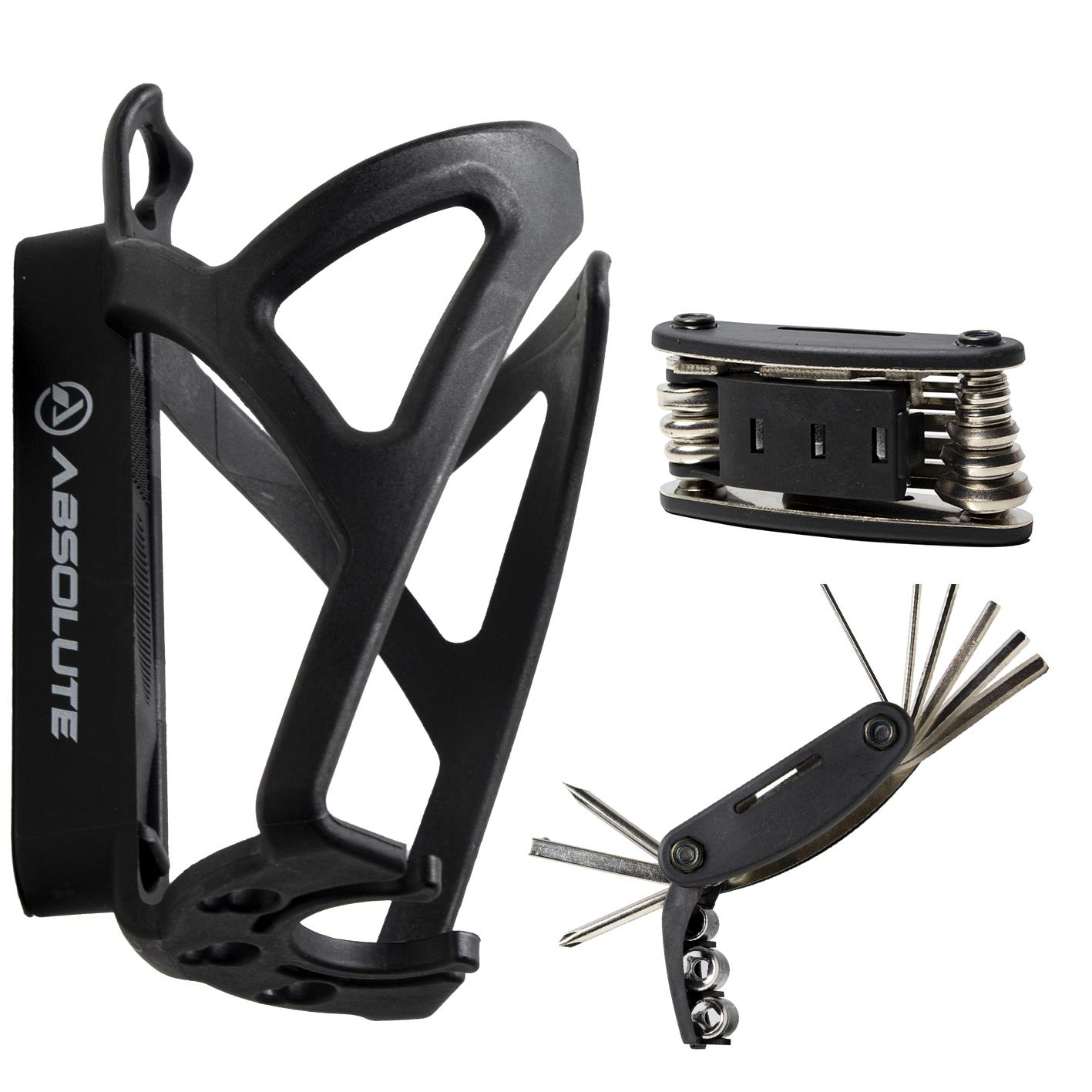 SUPORTE DE GARRAFA ABSOLUTE C/ CANIV+ESPATULA