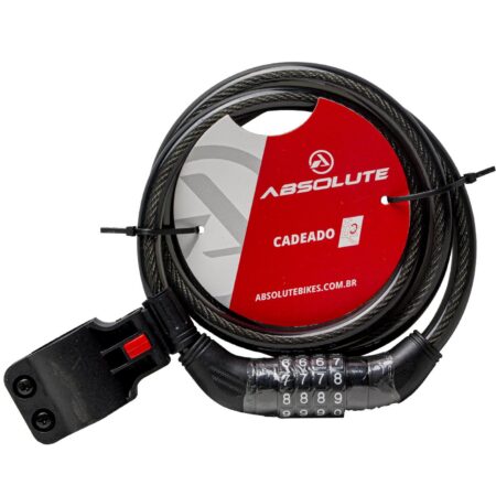 CADEADO ESPIRAL SEGREDO 1,2MX12MM