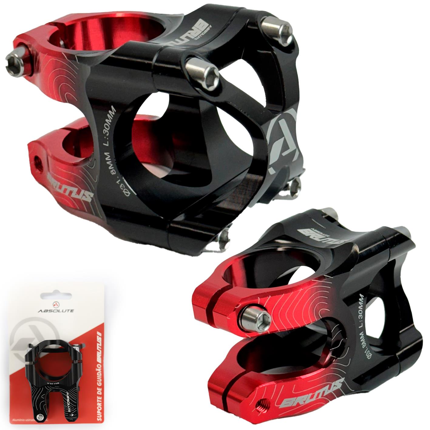 SUPORTE DE GUIDÃO BRUTUS 35