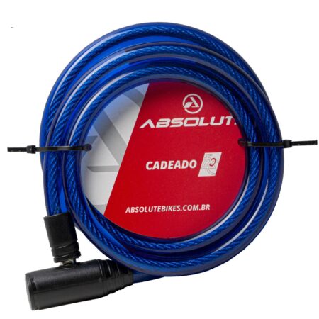 CADEADO CHAVE ESPIRAL 1500X12MM ACO 