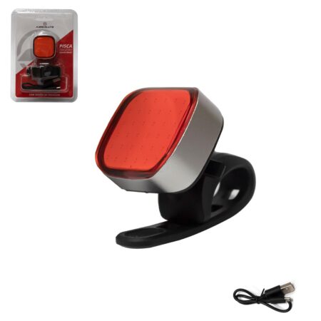 PISCA TRS 36 LEDS 5 MODOS USB SQUARE BRAKE