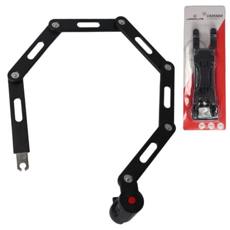CADEADO SEGREDO DOBRAVEL COMPACT 75CM ACO 