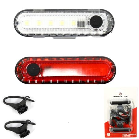 PISCA DNT/TRS 5 LEDS 5 MODOS USB NERO SLIM