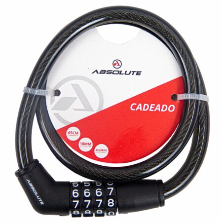CADEADO SEGREDO ESPIRAL 650X10MM ACO 
